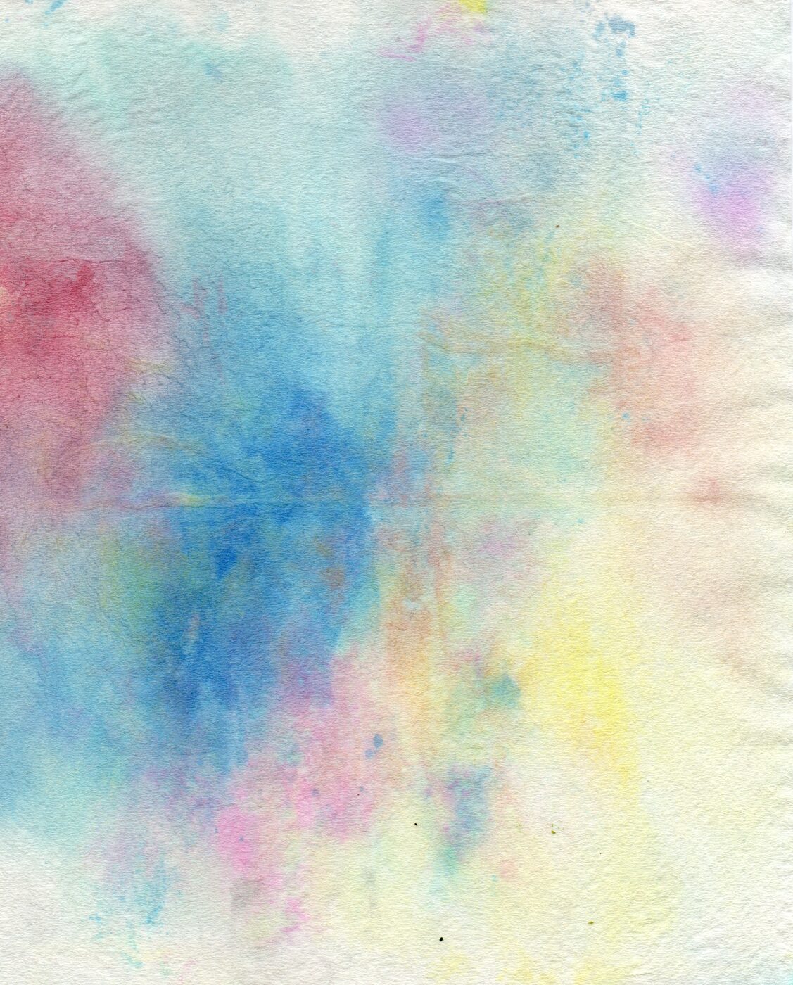 Watercolour on textured paper.