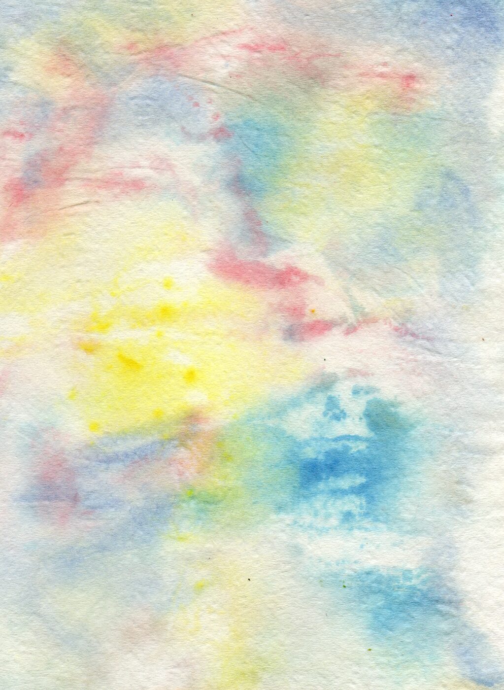 Watercolour on textured paper.